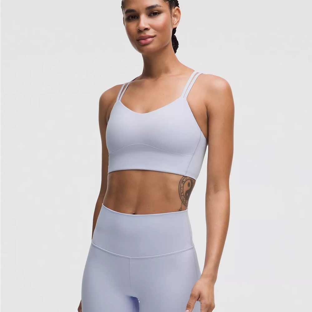 Lululemon Like A Cloud Ribbed Longline Bra